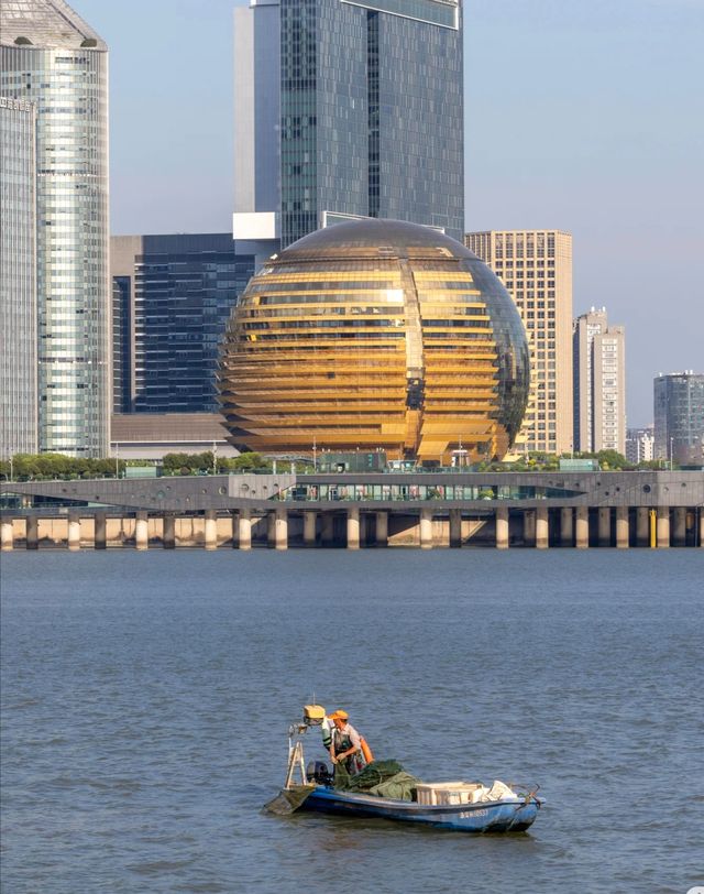 #現代化城市#杭州奧體博覽中心#西湖美景#大雄寶殿