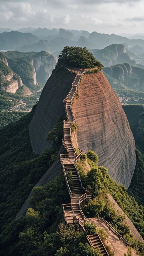 丹霞秘境登頂攻略