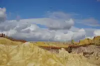 阿勒泰美翻的五彩灘