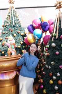 冬日香港旅遊海港城迪士尼聖誕童話世界