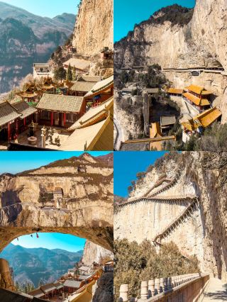 山西綿山古寺群 | 懸空寺の代わりに、人が少なく景色が美しくて超感動！