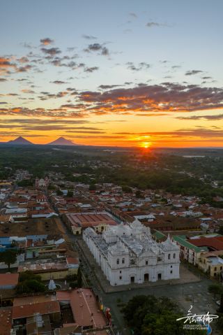 León Cathedral, Nicaragua | Entering the largest century-old stone sanctuary in Central America! Anyone know what this is all about?! Turning a corner on the cobblestone streets of León's old town, straight...