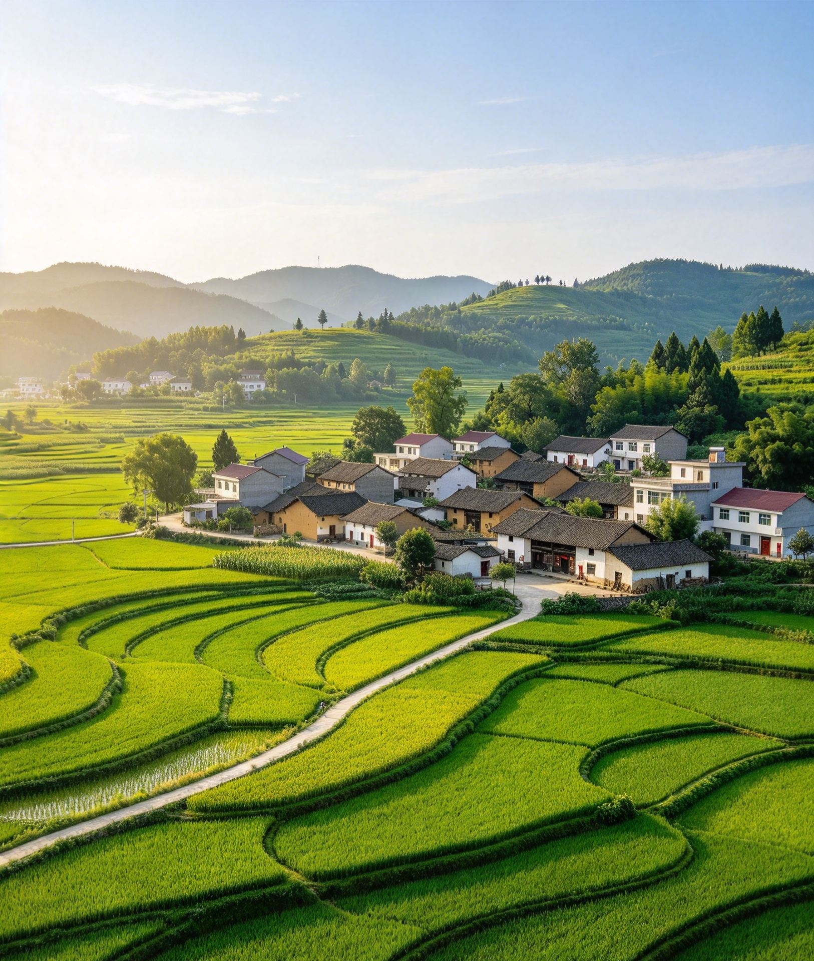 Longtou Village | A pastoral hidden gem in southern Shaanxi, rural healing among old houses and rice paddies