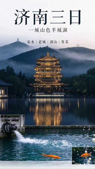 🏞️Jinan 3-Day Slow Travel Guide | Immersed in the City's Mountainous Landscape and Lakeside Charm