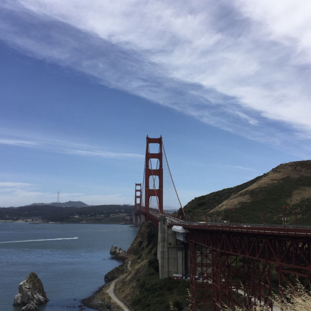 Beautiful bridge in the Bay Area 