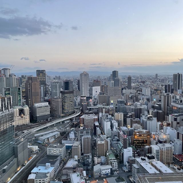 梅田必去地標😻 梅田空中庭園展望台‼️‼️Osaka Pass超扺玩