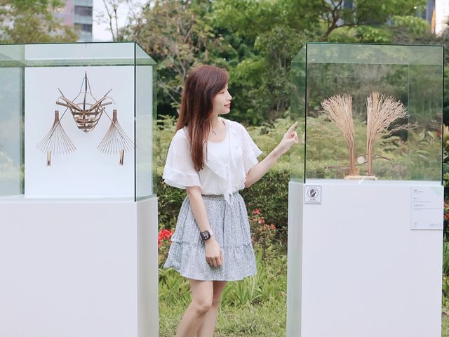 零碳天地「建築·見竹」竹藝展覽