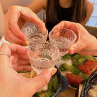 日本居酒屋｜櫻花樹下打卡位