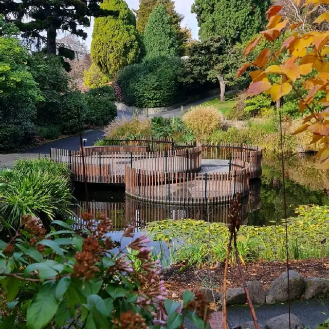 Colorful Royal Tasmanian Botanical Garden