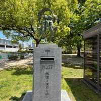 Hiroshima downtown vibe in spring