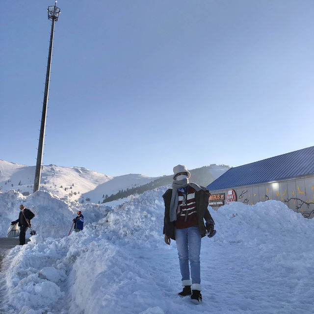 my first snow! - Uludag Turkiye