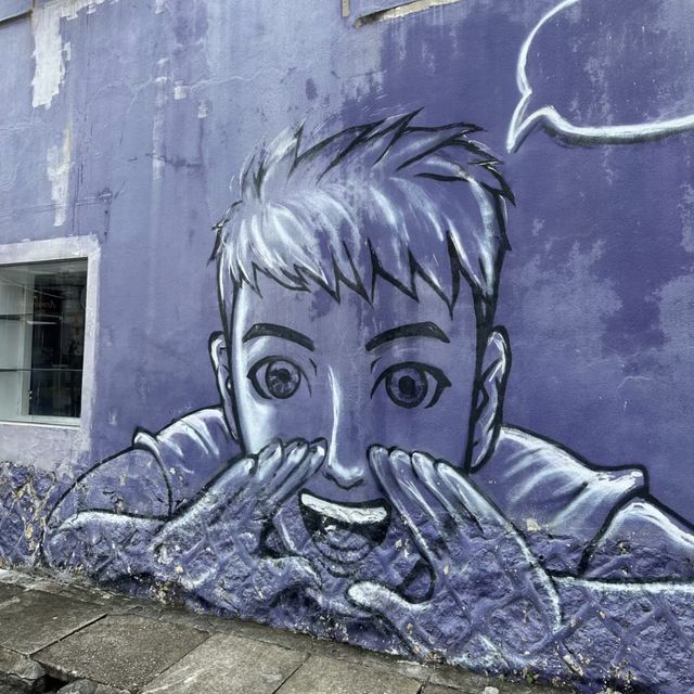 彩繪街頭！探索檳城壁畫藝術街🎨🌆🌈