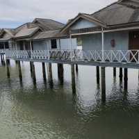 fishing resort at tanjung piai. 
