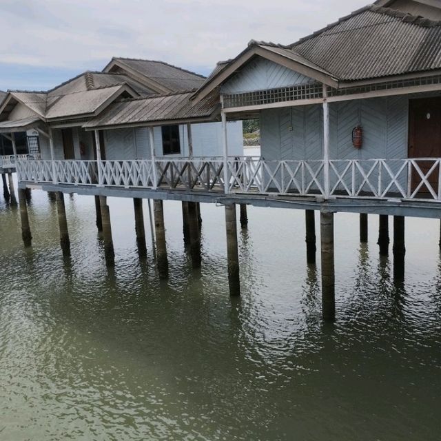 fishing resort at tanjung piai. 