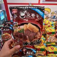 Quirky snacks in Cup Noodles Museum HK