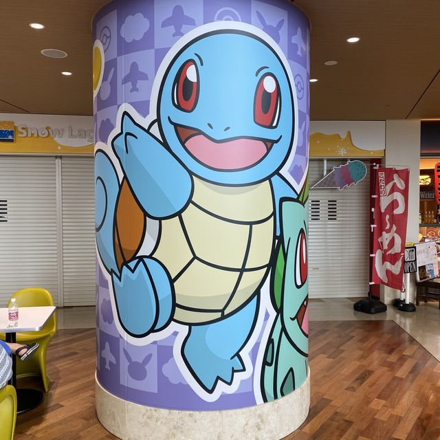 那覇空港にポケモン大集合！3階ふくぎホール
