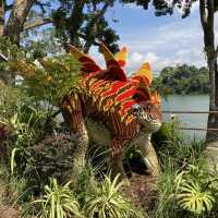 Dinosaurs spotted in the zoo