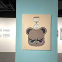 Arts exhibition “หมีนักเย้ยหยัน”