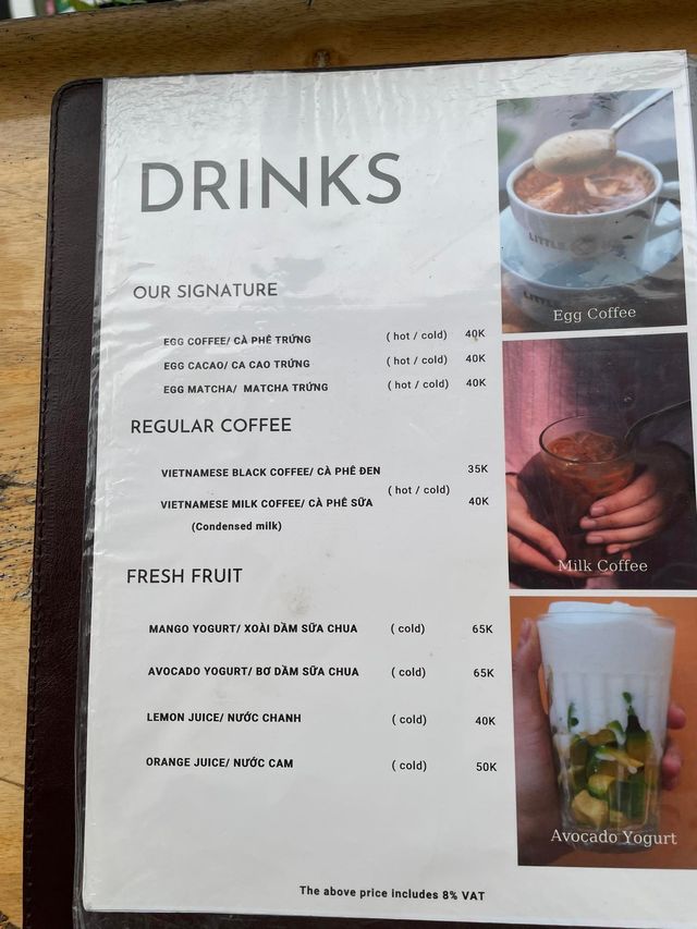 Little HaNoi Egg Coffee (Le Lai)