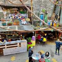 Szimpla Kert Ruin Bar- Budapest, Hungary