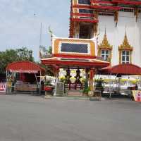 กราบไหว้หลวงพ่อเนื่อง และ ท้าวเวสสุวรรณ วัดจุฬามณี