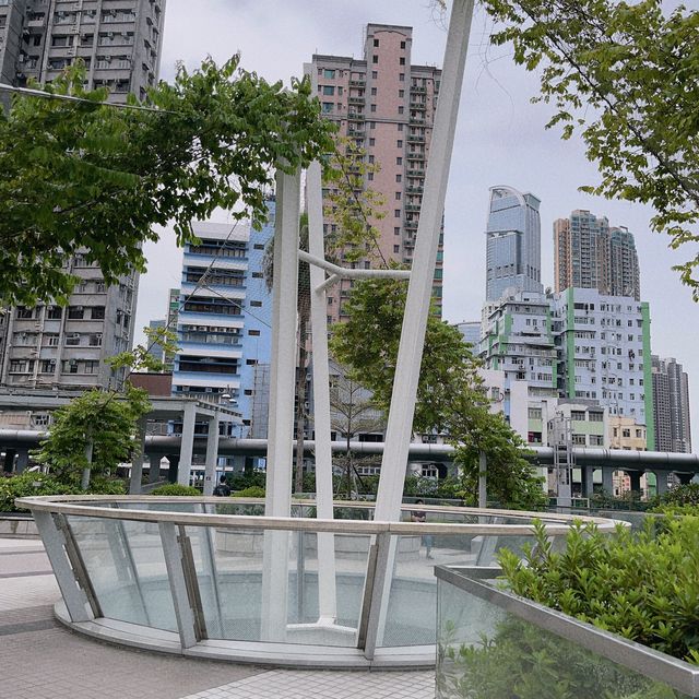 西樓角花園，為荃灣鬧市營造一片綠洲
