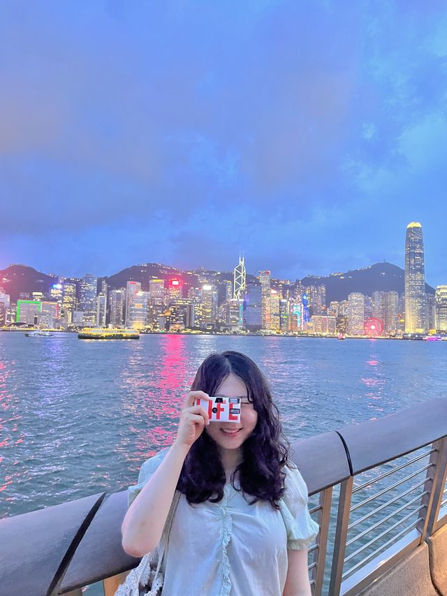 흐린 날도 아름다운 홍콩 빅토리아 하버☁️✨