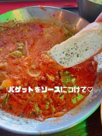 新大久保　サムギョプサルパスタが美味しい　駅前坂場