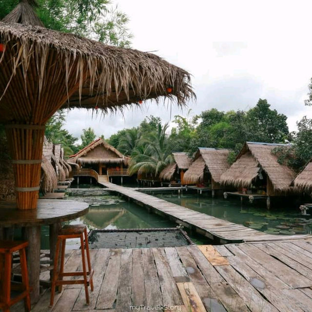 ร้านอาหารบรรยากาศบ้านทุ่ง สุขปลายนา กาฬสินธุ์
