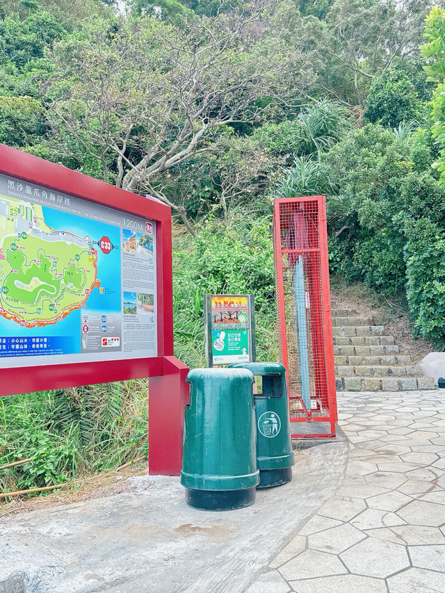 「澳門深度遊」🤟🏻路環 黑沙龍爪角海岸徑✨睇夕陽影靚相📸享受落日餘暉🌄 