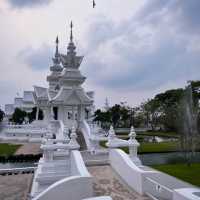 The beautiful of Wat Rong Khun - White temple