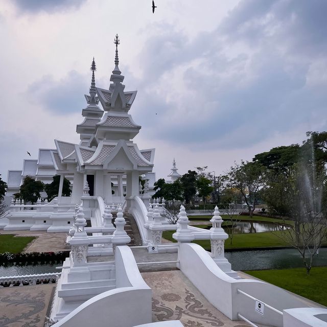The beautiful of Wat Rong Khun - White temple