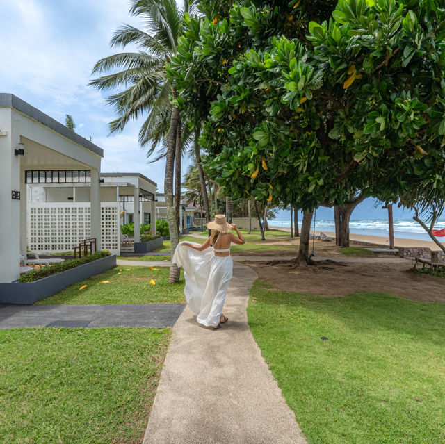 ที่พักติดหาดเจ้าหลาว บรรยากาศสุดชิล 🍃