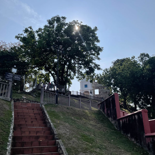 WHAT A VIEW!! Photo stop at St Paul’s Melaka 