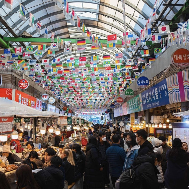 【首爾美食】廣藏市場：115年歷史，春天好去處！