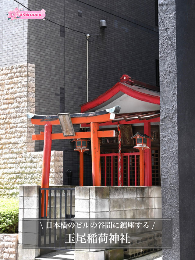【玉尾稲荷神社/東京都】日本橋のビルの谷間に鎮座する