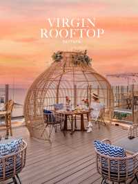 Virgin Rooftop Pattaya รูฟท็อปลับพัทยา ราคาเบาๆ🌄