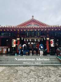 ศาลเจ้านามิโนะอุเอะ (Naminoue Shrine) ที่ Okinawa