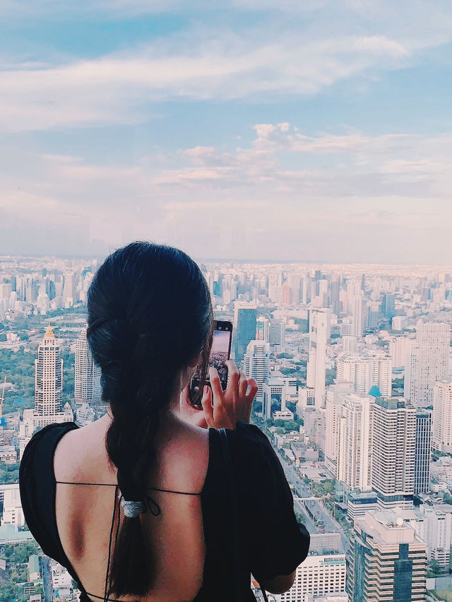 Stunning Skyline view of Bangkok City