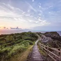 【座間味島】慶良間ブルーの海と夕陽