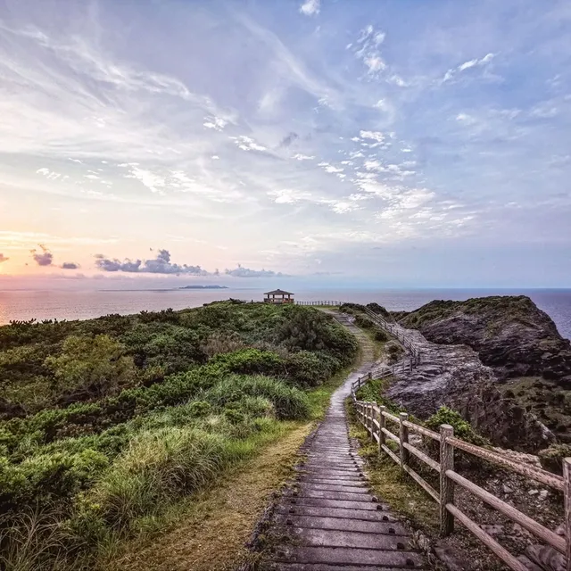 【座間味島】慶良間ブルーの海と夕陽