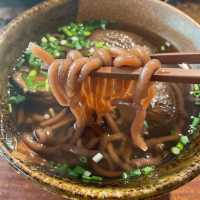 【雲仙】プリっツルンのさつまいも麺「六兵衛茶屋」