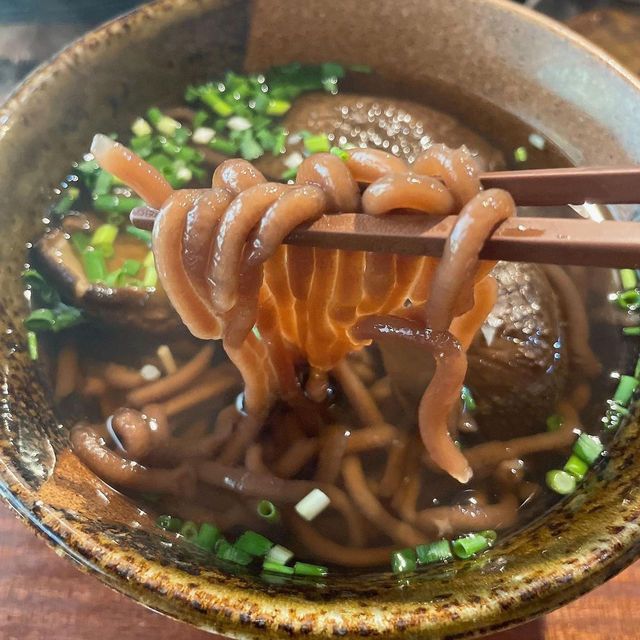 【雲仙】プリっツルンのさつまいも麺「六兵衛茶屋」