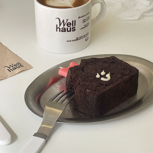 過去1かわいいチャムシルにあるカフェWellhaus  🤎🤎