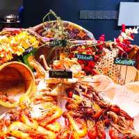 🦞🐟 Seafood Buffet Galore 🦀 🦪