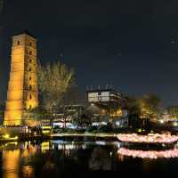 Strolling through Luoyi Ancient City in Hanfu: A Journey Back to the Tang Dynasty!