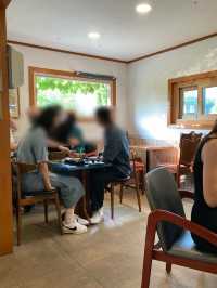 韓国《水原華城》癒しの空間でフルーツたっぷりピンス