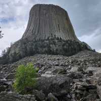 Stand in awe of nature’s power at Devils Tower – where legends rise from the plains of Wyoming