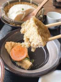 【大分グルメ】田園地帯にある穴場の豆腐料理屋さん✨