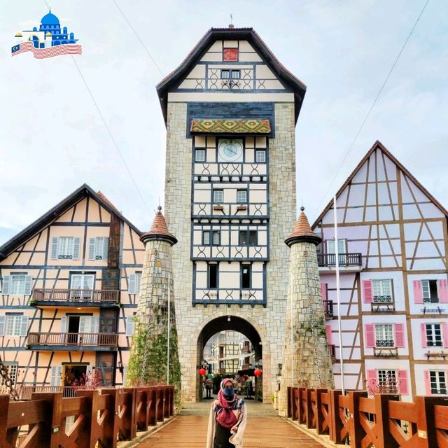 🇲🇾 European Charm in the Malaysian Highlands: The Architectural Magic of Colmar Tropicale
